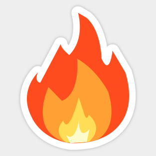 Fire Emoji Sticker